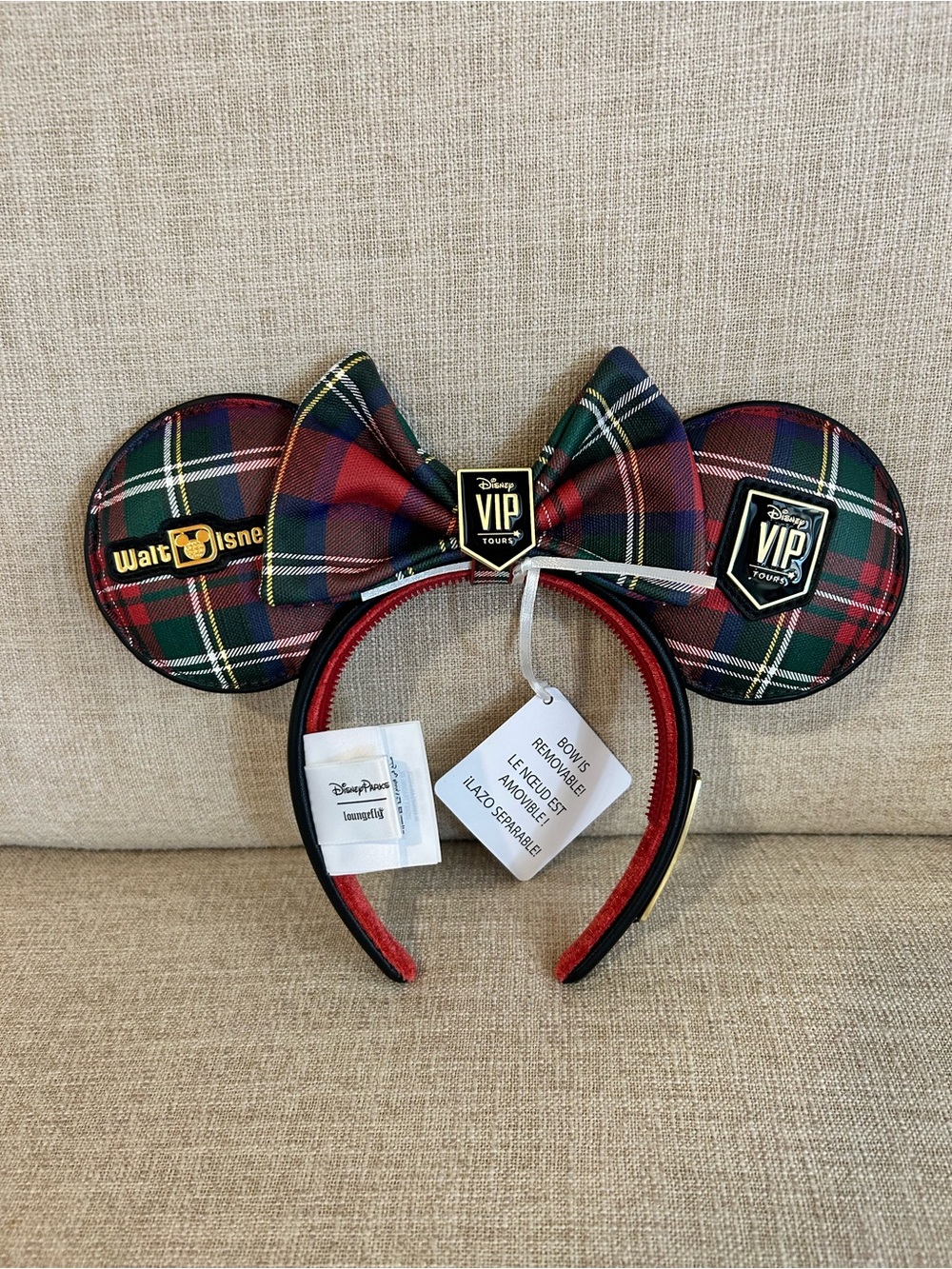Walt Disney World VIP Tour Exclusive Loungefly Mouse Ears Headband